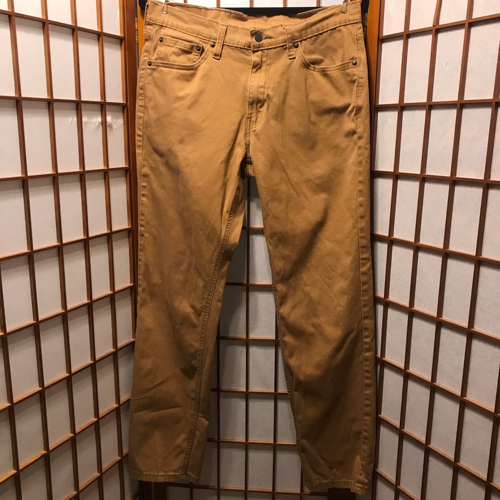 Levi’s 541 Camel Tan Brown Jeans W 32 L 32